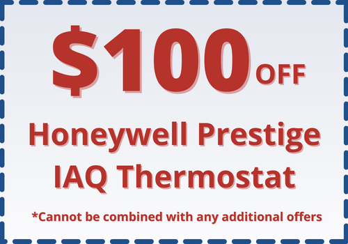 $100 Off Honeywell Prestige IAQ Thermostat